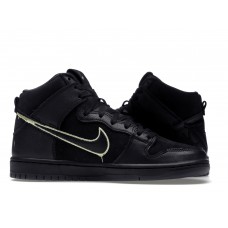 Кроссовки Nike SB Dunk High FAUST Black Gold