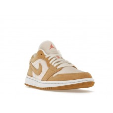 Женские Jordan 1 Low SE Twine Orange Quartz Corduroy (W)