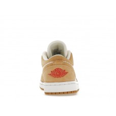 Женские Jordan 1 Low SE Twine Orange Quartz Corduroy (W)