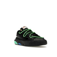 Кроссовки Nike Blazer Low Off-White Black Electro Green