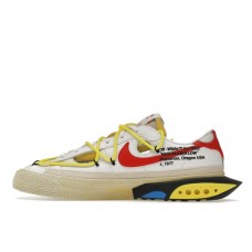 Кроссовки Nike Blazer Low Off-White University Red