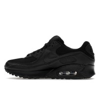 Женские Nike Air Max 90 Triple Black (W)