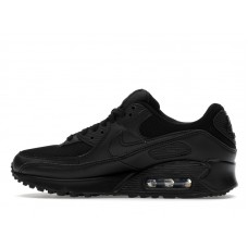 Женские Nike Air Max 90 Triple Black (W)
