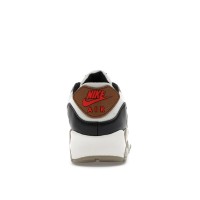 Женские Nike Air Max 90 Phantom Black Fire Red Light British Tan (W)