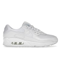 Женские кроссовки Nike Air Max 90 Triple White (2022) (W)