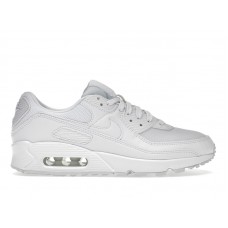 Женские кроссовки Nike Air Max 90 Triple White (2022) (W)