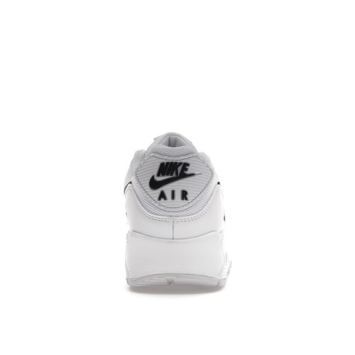 Кроссы Nike Air Max 90 Next Nature White Black (W) - женская сетка размеров