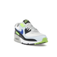 Женские Nike Air Max 90 White Blue Tint Volt (W)