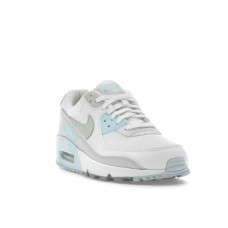 Женские Nike Air Max 90 White Glacier Blue (W)