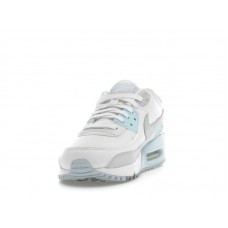 Женские Nike Air Max 90 White Glacier Blue (W)