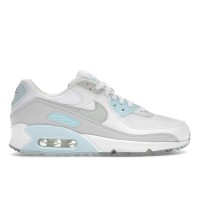 Женские кроссовки Nike Air Max 90 White Glacier Blue (W)