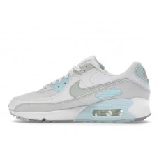 Женские Nike Air Max 90 White Glacier Blue (W)