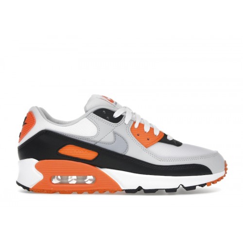 Nike Wmns Air Max 90 Safety Orange - женская сетка размеров