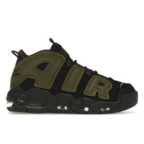 Кроссы Nike Air More Uptempo Rough Green - мужская сетка размеров