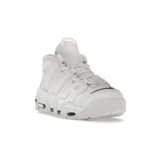 Кроссы Nike Air More Uptempo 96 White White Midnight Navy - мужская сетка размеров