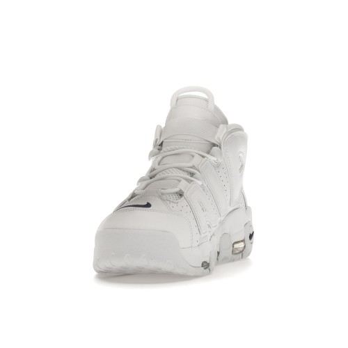 Кроссы Nike Air More Uptempo 96 White White Midnight Navy - мужская сетка размеров