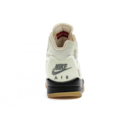 Кроссы Jordan 5 Retro Off-White Sail - мужская сетка размеров
