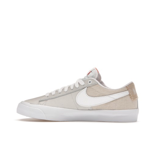 Кроссы Nike SB Zoom Blazer Low Pro GT ISO Summit White - мужская сетка размеров