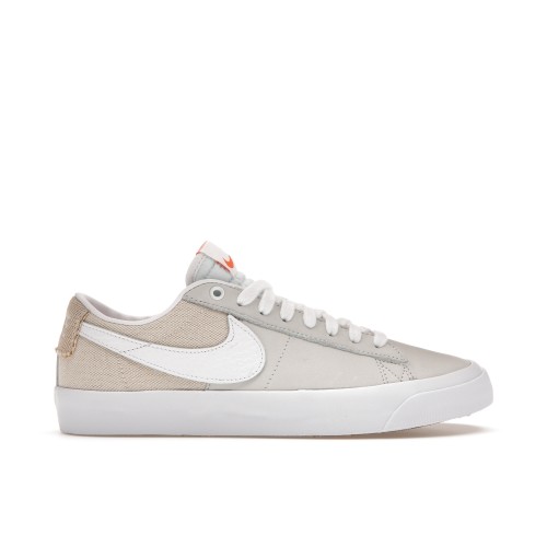 Кроссы Nike SB Zoom Blazer Low Pro GT ISO Summit White - мужская сетка размеров