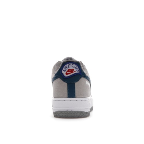 Кроссы Nike Air Force 1 Low Athletic Club White Grey (GS) - подростковая сетка размеров