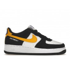 Подростковые кроссовки Nike Air Force 1 Low Athletic Club Black University Gold (GS)
