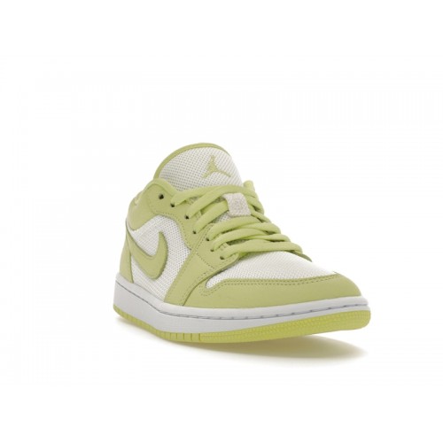 Wmns Air Jordan 1 Low Limelight - женская сетка размеров