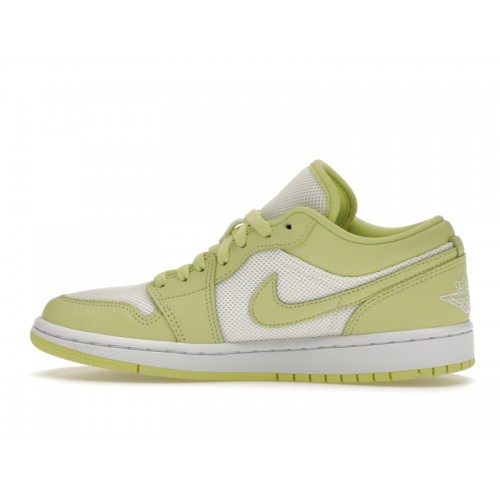 Wmns Air Jordan 1 Low Limelight - женская сетка размеров