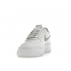 Женские кроссовки Nike Air Force 1 Low Pixel White Leopard (W)