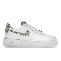 Женские кроссовки Nike Air Force 1 Low Pixel White Leopard (W)