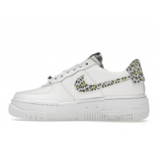 Женские кроссовки Nike Air Force 1 Low Pixel White Leopard (W)