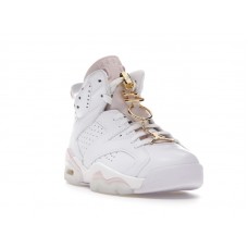 Женские Jordan 6 Retro Gold Hoops (W)