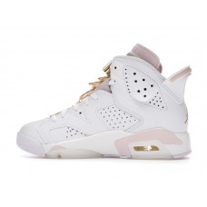Женские Jordan 6 Retro Gold Hoops (W)