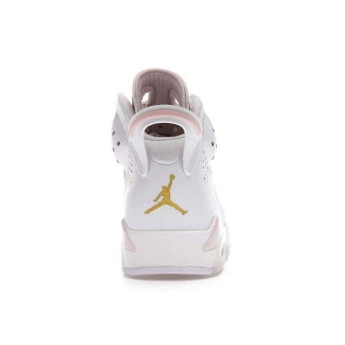 Кроссы Jordan 6 Retro Gold Hoops (W) - женская сетка размеров
