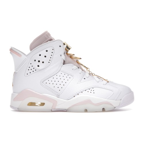 Кроссы Jordan 6 Retro Gold Hoops (W) - женская сетка размеров