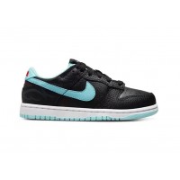 Детские кроссовки Nike Dunk Low SE Barber Shop Black (PS)