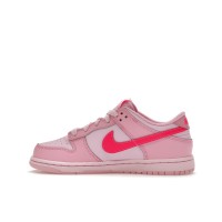 Детские Nike Dunk Low Triple Pink (PS)