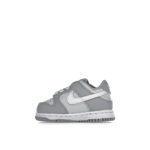 Кроссы Nike Dunk Low Two-Toned Grey (TD) - детская сетка размеров