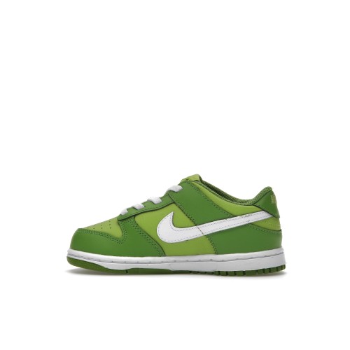 Кроссы Nike Dunk Low Chlorophyll (TD) - детская сетка размеров