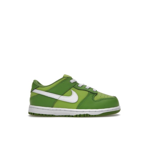 Кроссы Nike Dunk Low Chlorophyll (TD) - детская сетка размеров
