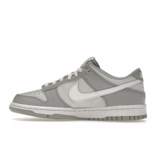 Кроссы Nike Dunk Low Two-Toned Grey (GS) - подростковая сетка размеров