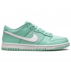 Подростковые кроссовки Nike Dunk Low Emerald Rise (GS)