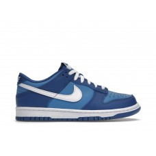 Подростковые кроссовки Nike Dunk Low Dark Marina Blue (GS)