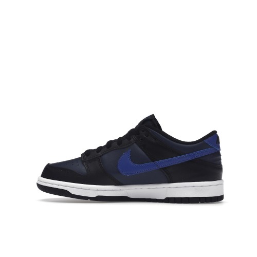 Кроссы Nike Dunk Low Midnight Navy (GS) - подростковая сетка размеров