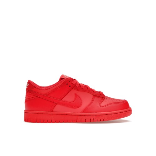 Кроссы Nike Dunk Low Track Red (GS) - подростковая сетка размеров