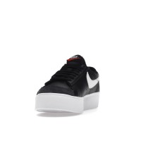 Женские кроссовки Nike Blazer Low Platform Black White (W)