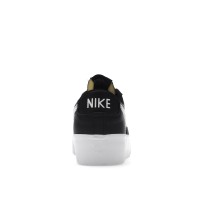 Женские кроссовки Nike Blazer Low Platform Black White (W)