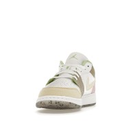 Подростковые Jordan 1 Low Pastel Grind Vivid Green (GS)