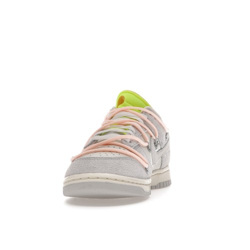Кроссы Nike Dunk Low Off-White Lot 12 - мужская сетка размеров