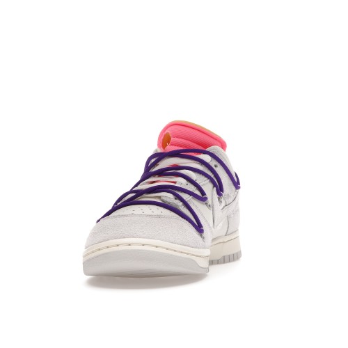 Кроссы Nike Dunk Low Off-White Lot 15 - мужская сетка размеров
