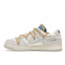Кроссовки Nike Dunk Low Off-White Lot 34